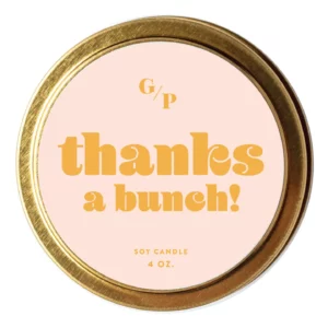 Thanks A Bunch Candle