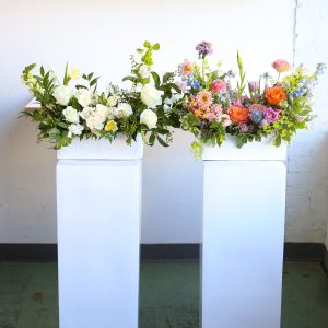 Ceremony Pillars + Stands